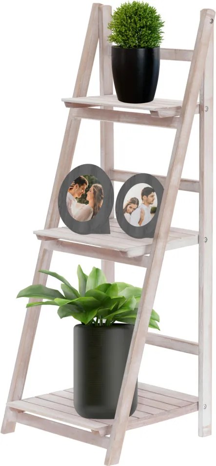 Létrapolc 3 polccal 42 x 39 x 109 cm