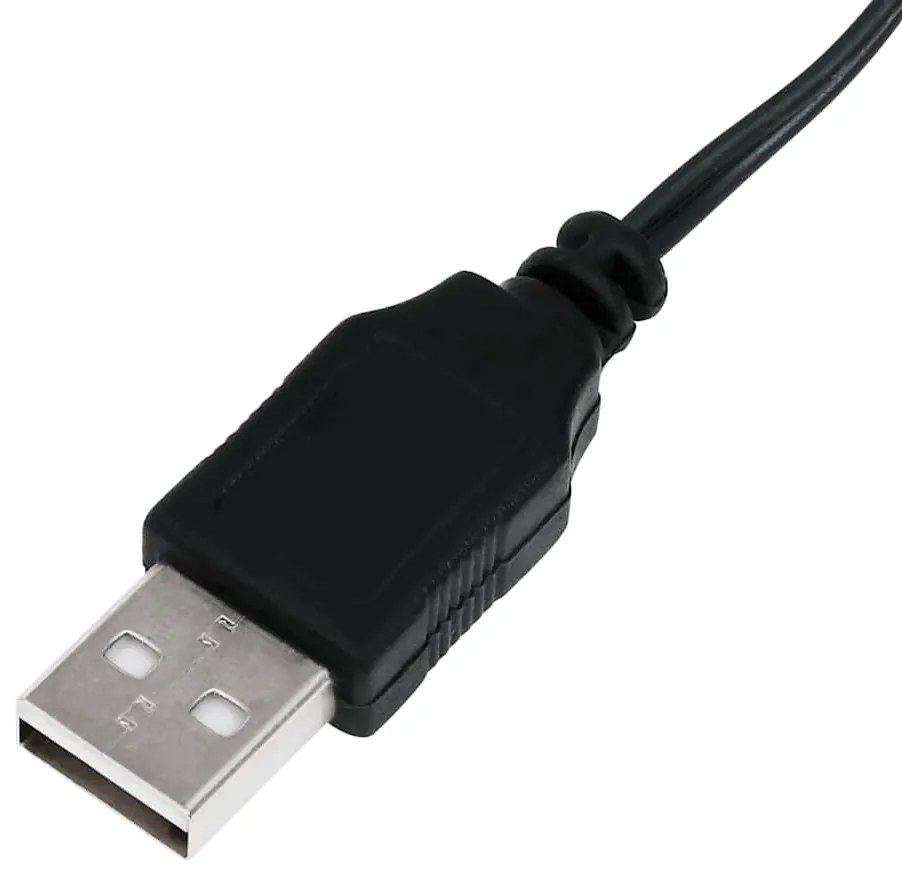 zöld megvilágított műkarácsonyfa gömbökkel 64 cm