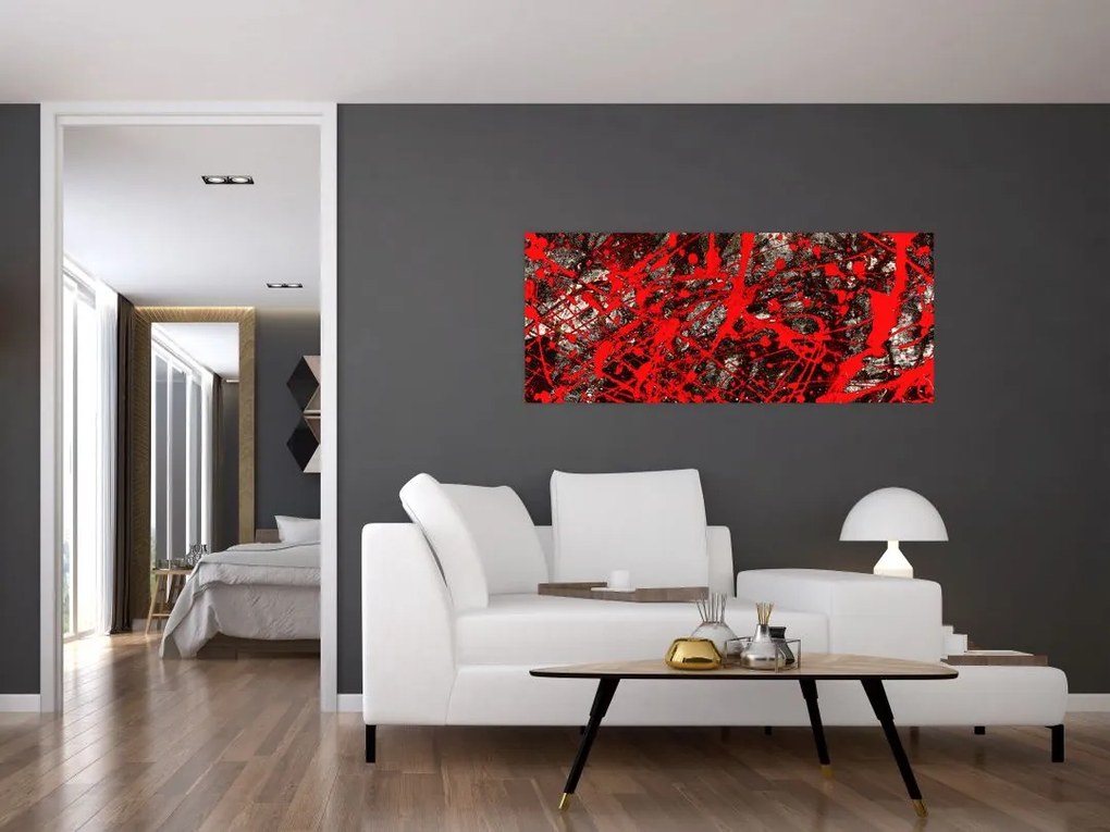Kép - kifejező absztrakciók (120x50 cm)