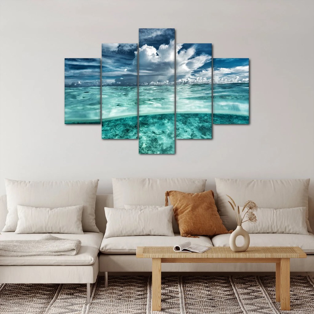 Kép - Kilátás a tengerszint alá (150x105 cm)