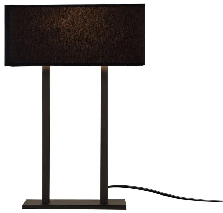 Fekete asztali lámpa (magasság 52 cm) Salihini – Opviq lights