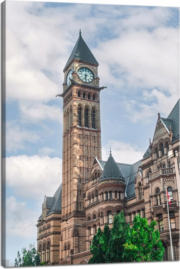 Vászonkép Építészet Óratorony 40x60