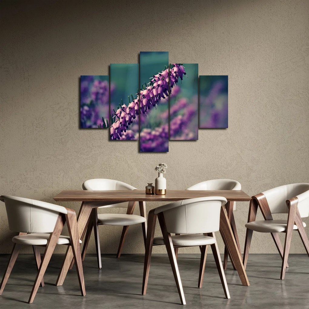 Lila virág képe (150x105 cm)