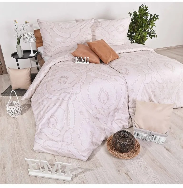 EMI Oranje szatén ágyneműhuzat, A standard egyszemélyes ágy szett tartalma: 1x 140x200 + 1x 70x90