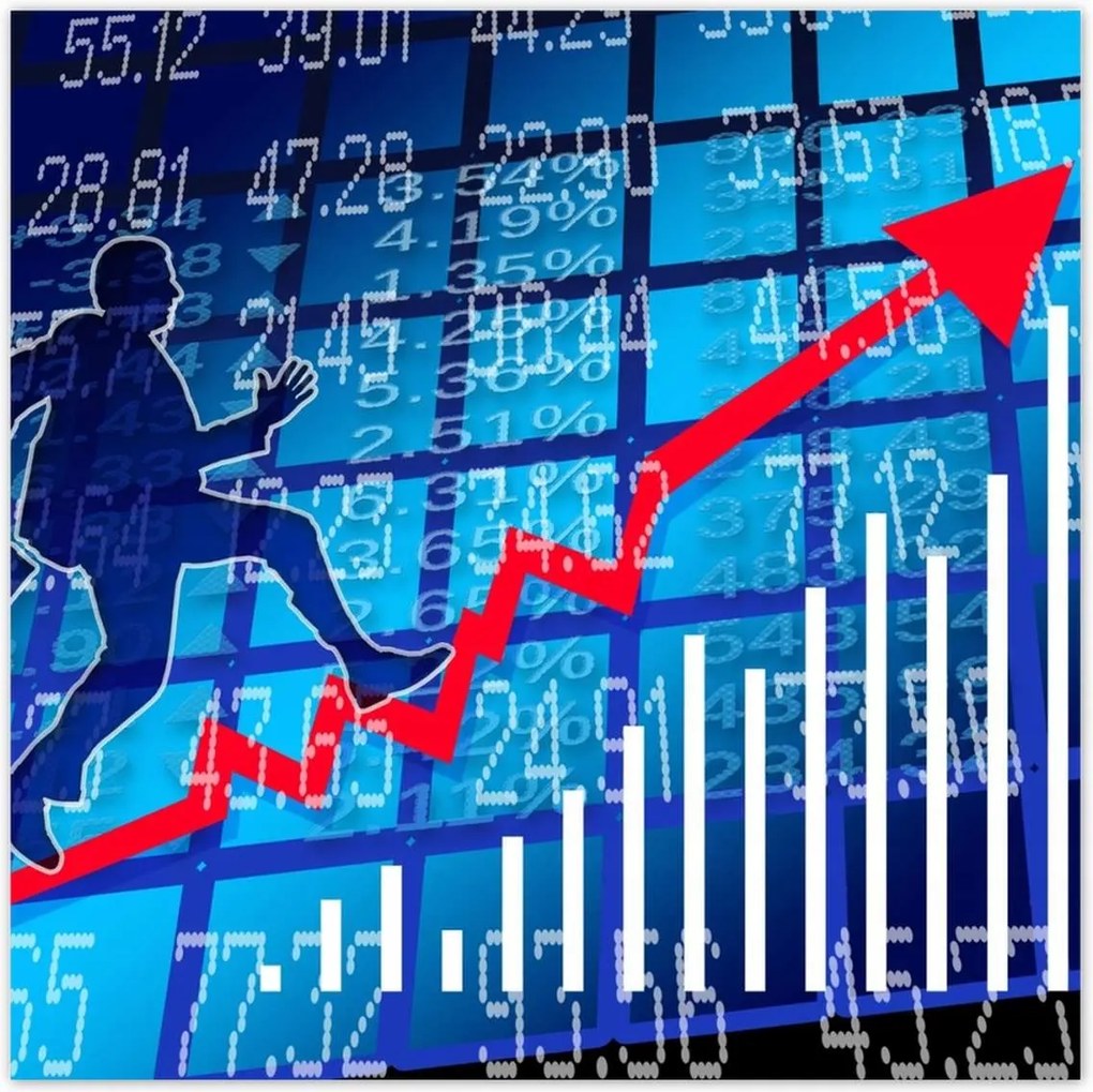 Poszterek 100x100 Gazdasági növekedés