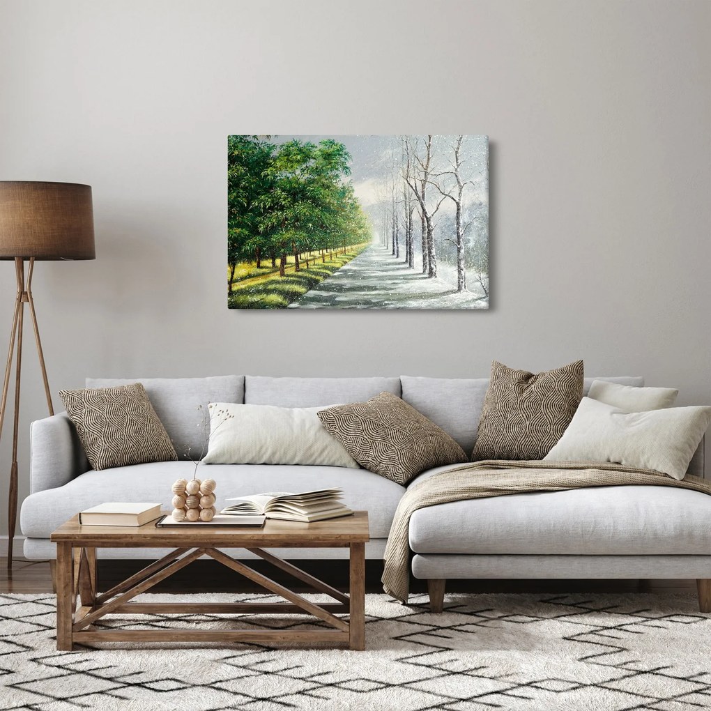 Kép - Tél versus nyár (90x60 cm)