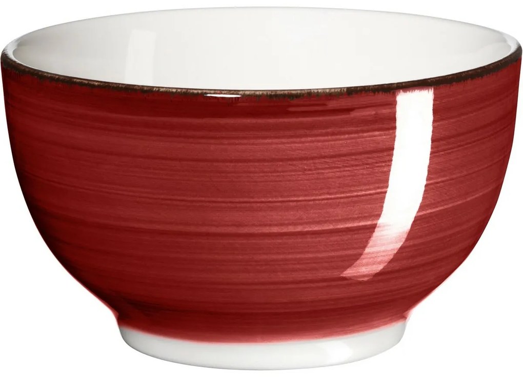 Mäser 6 db-os tálkészlet Bel Tempo 14 cm, piros