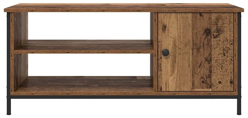 TV szekrény Régi fa 100 x 40 x 45 cm Faanyag