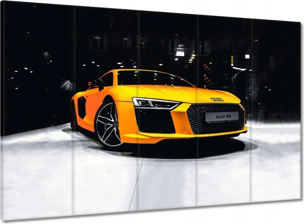 Képek 100x70 Sárga Audi Audica R8