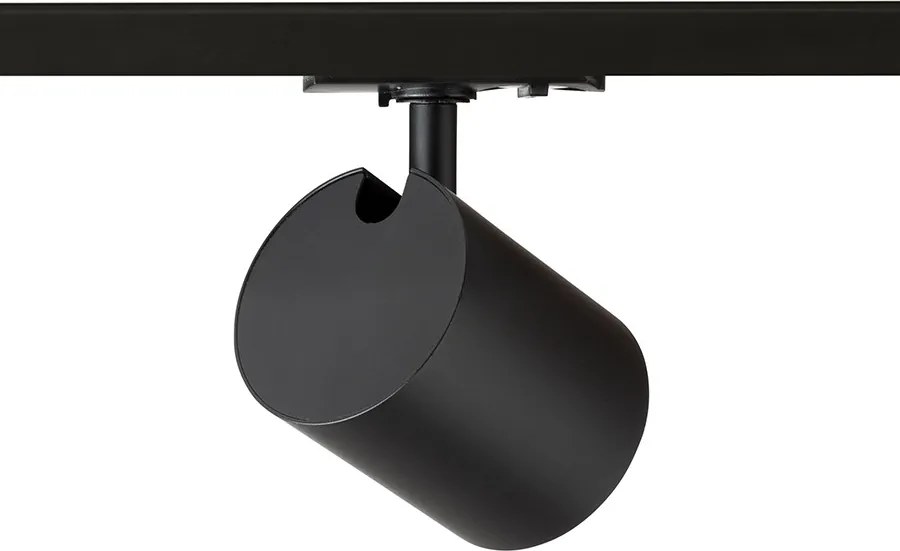 RENDL IRIS 7 egyáramkörös sínre fekete 230V LED 10W 24° 3000K