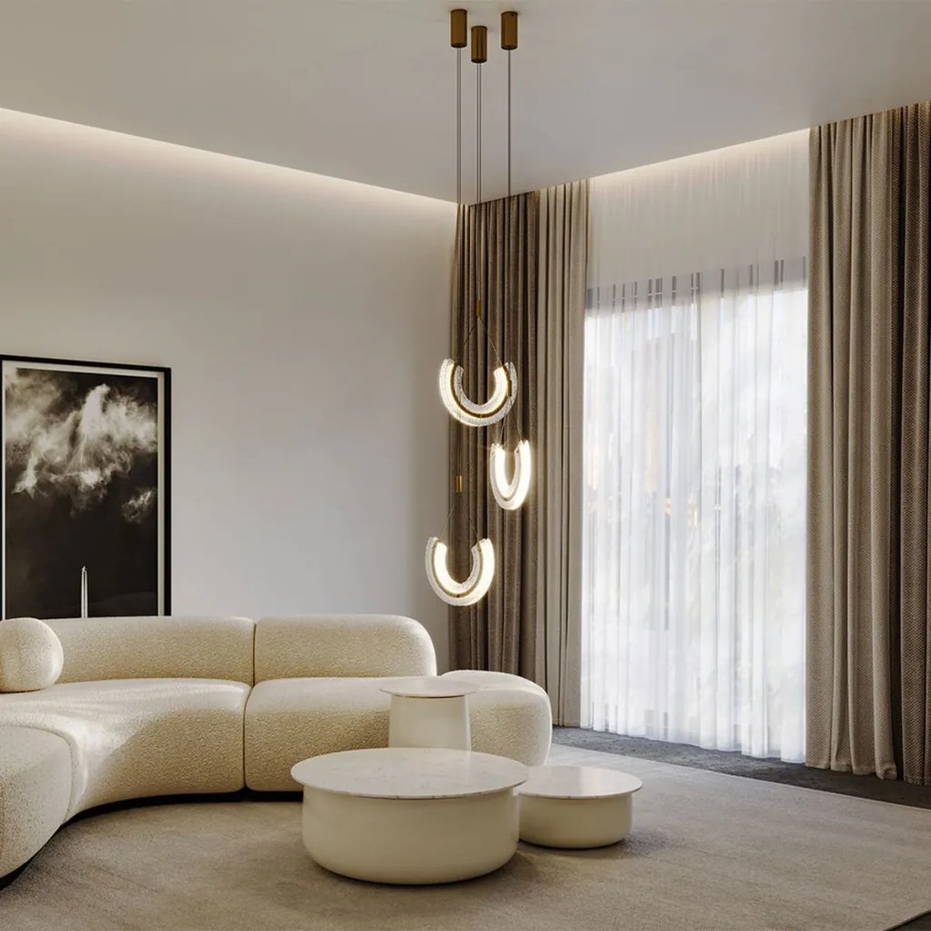 Maytoni MAYA P091PL-L18G3K Függőlámpa 1x10W/LED 3000K 350LM IP20