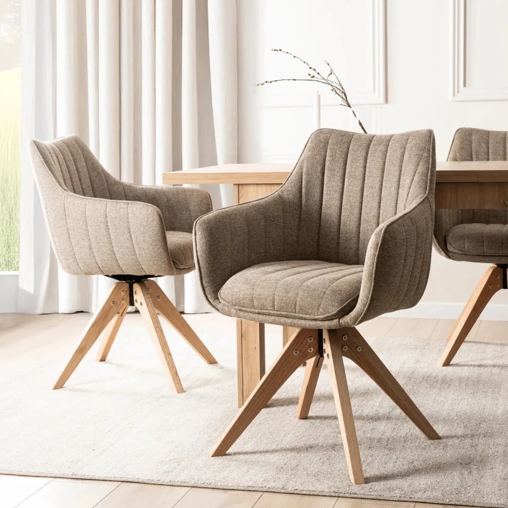 LEMON forgószék, bézs