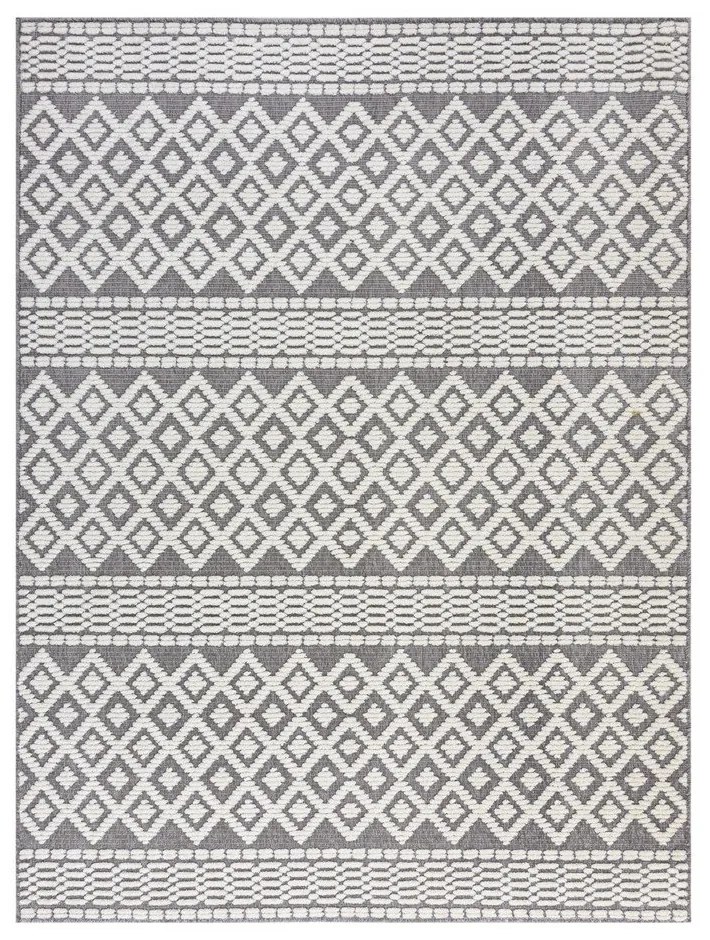 Szürke mosható zsenília szőnyeg 80x160 cm Jhansi – Flair Rugs