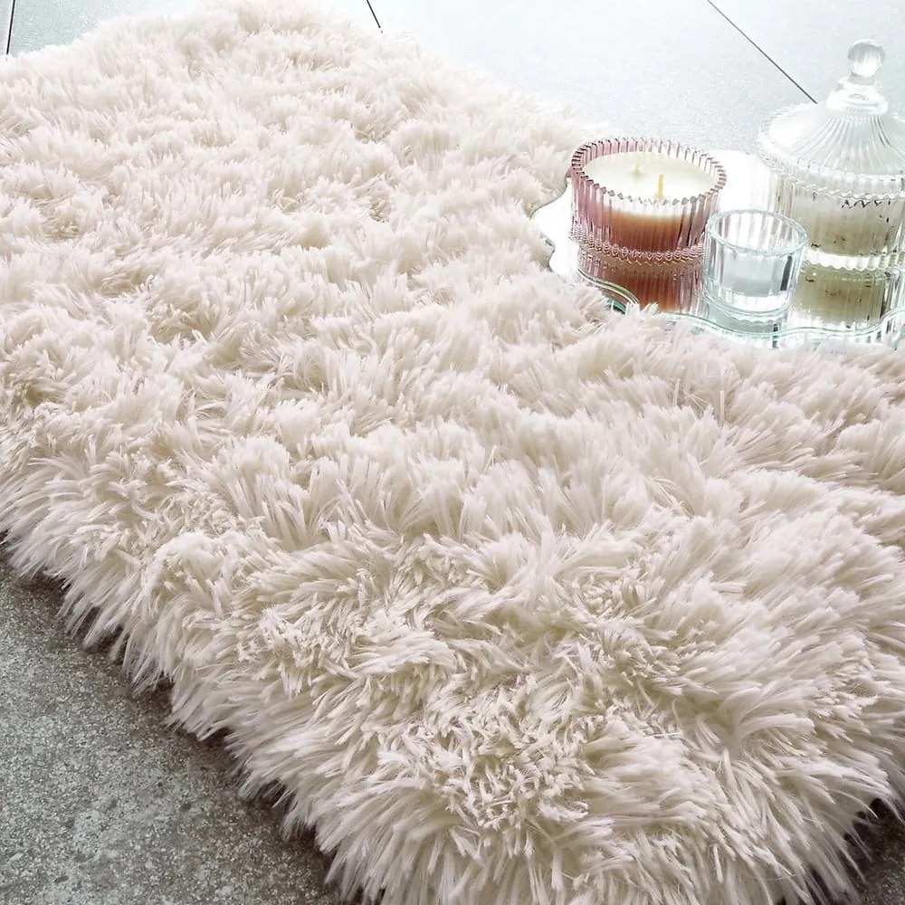 Fehér fürdőszobai kilépő 50x80 cm Cuddly – Catherine Lansfield