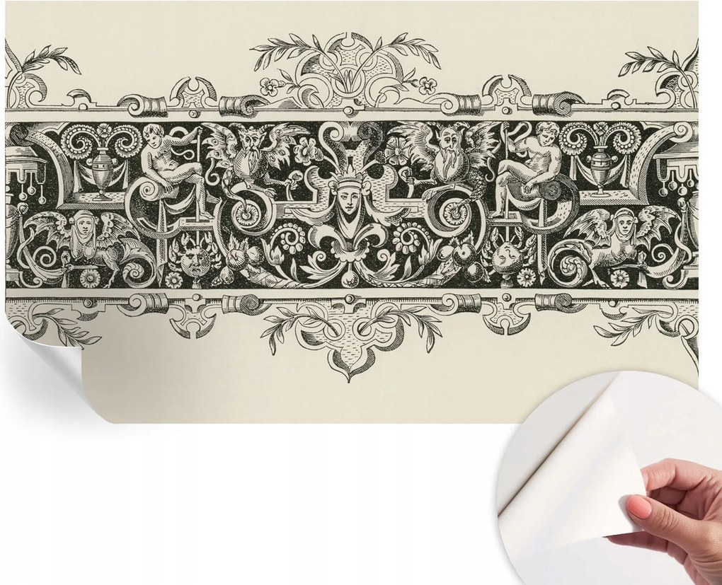 Dekoratív öntapadós fotótapéta irodába Mitológiai motívumok 416x254