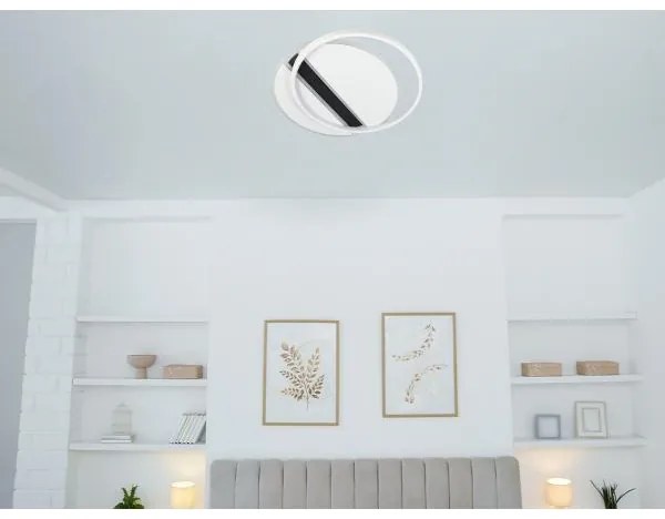 LED Dimmelhető mennyezeti lámpa LED/80W/230V 3000-6500K fehér + távirányítás