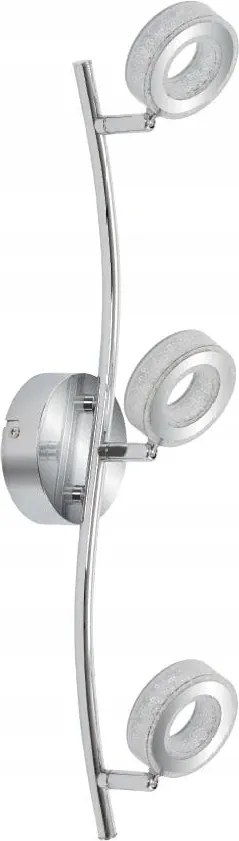 Candellux Vinola LED-es fali lámpa króm 3 pontos