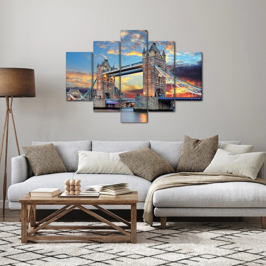 Kép - Tower Bridge, London, Anglia (150x105 cm)