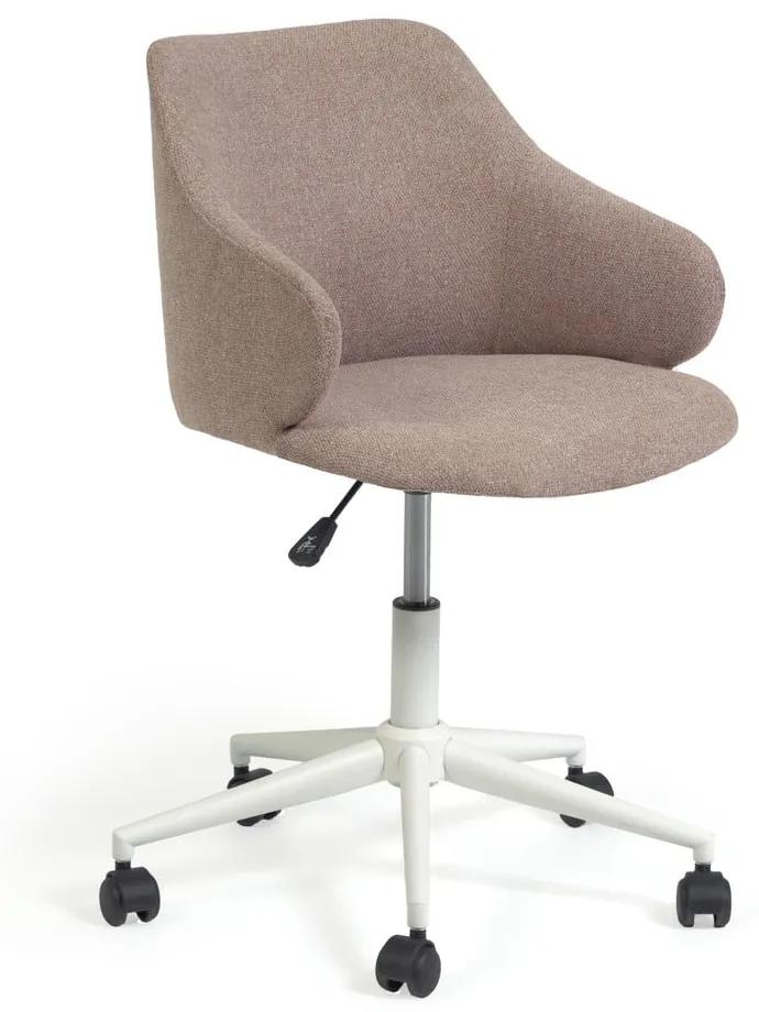 Einara világos rózsaszín irodai szék - La Forma