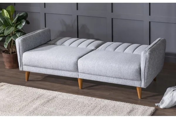 KITO szürke, kihúzható kétszemélyes kanapé