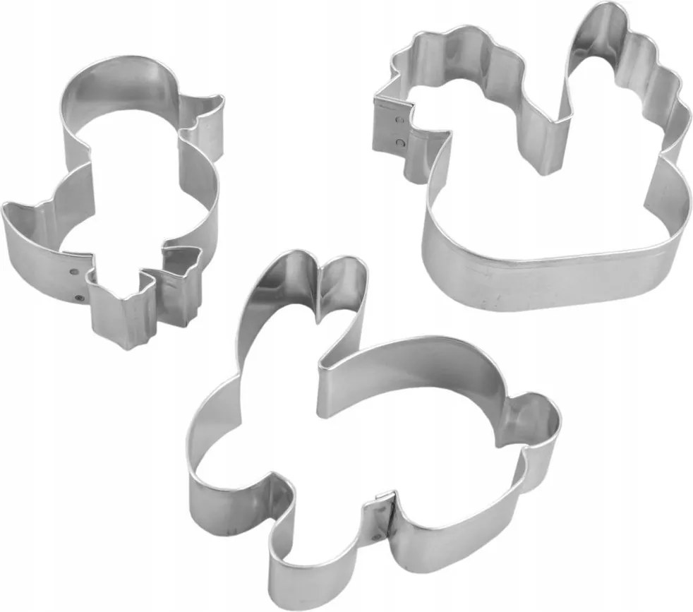 Karácsonyi Húsvéti keksz lyukasztó formák