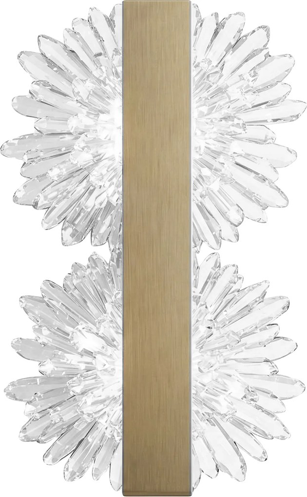 Fali Lámpa Beltéri Led G147-2W Arany Szálcsiszolt Arany