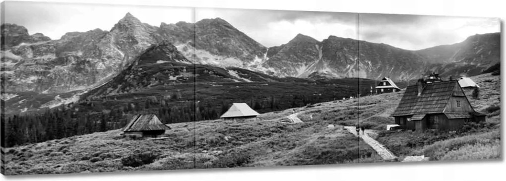 Vászonkép 90x30 Tátra Lengyel hegyek Kilátás