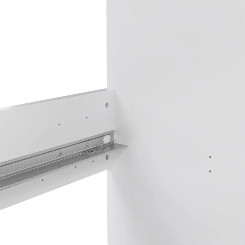 Fehér franciaágy 160x200 cm Naia – Tvilum