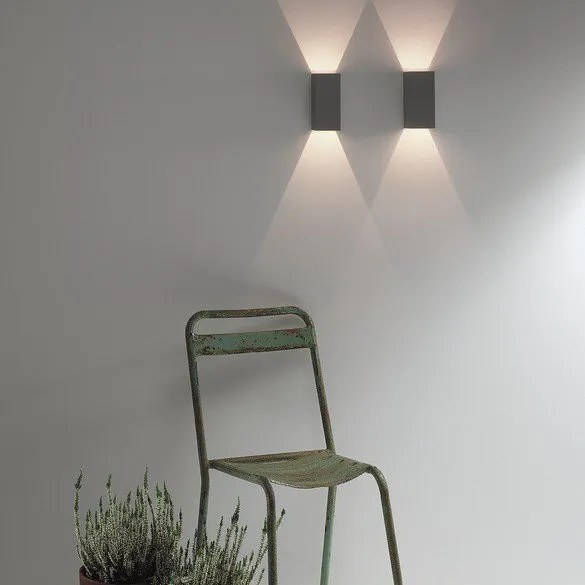 ASTRO LIGHTING 1298002 OSLO Modern Kültéri Fali Lámpa Fekete LED IP65