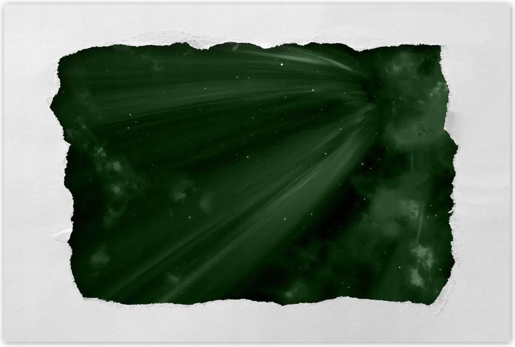 Poszterek 90x60 Palackzöld Kozmosz