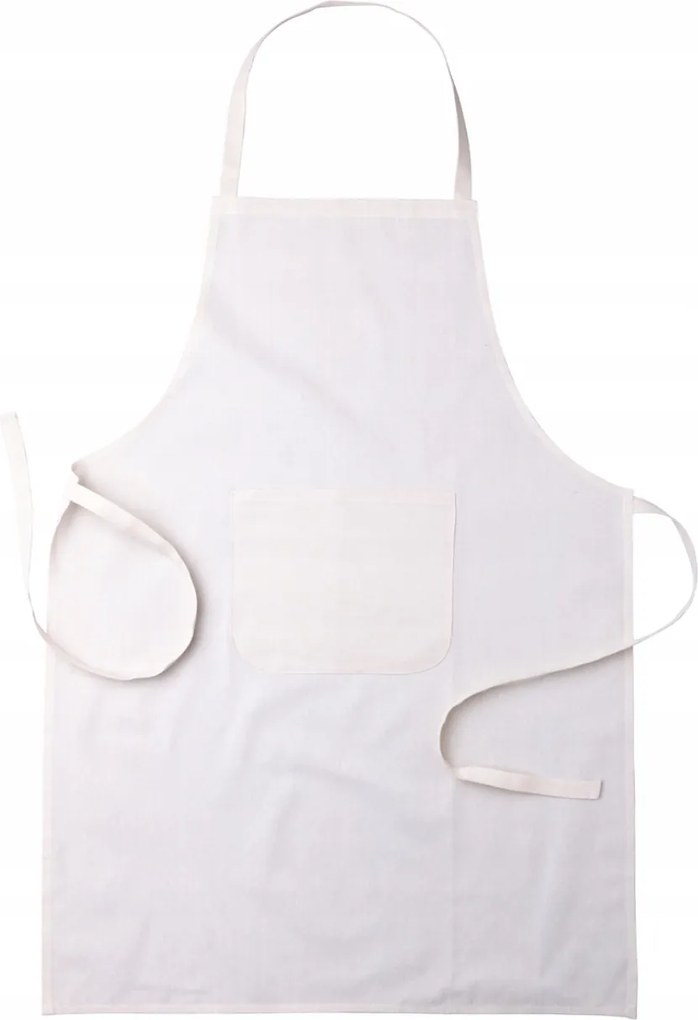 100% pamut konyhai pamut kötény, elöl zsebbel
