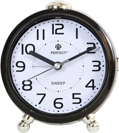 Kvarc ébresztőóra Perfect 08902 Óra Riasztó Szundi áramló mechanizmus