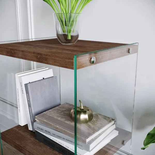 Könyvespolc 80x40 cm fenyő