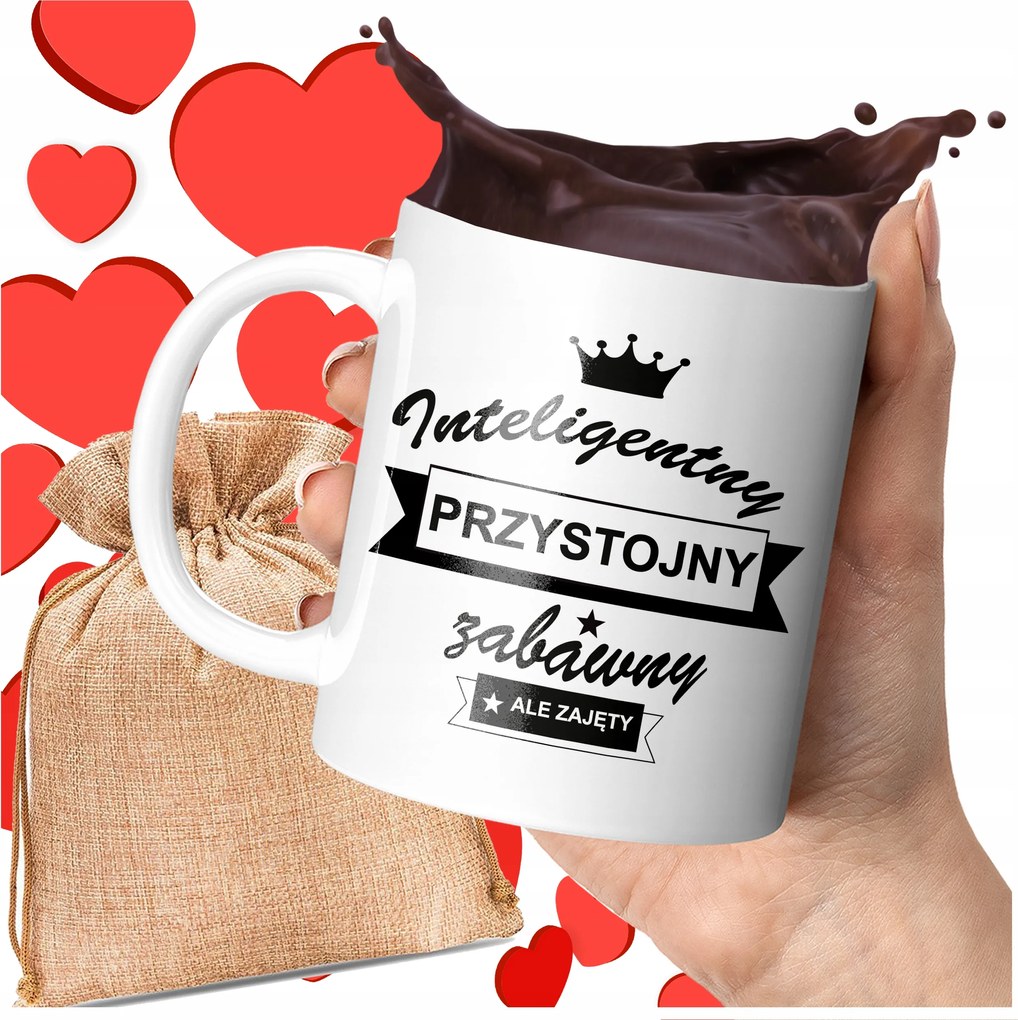 Bögre Ajándék Valentin Napra Neki Fiú Bögre Nyomott Mintával