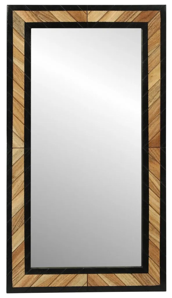 Tükör 90x2x50 cm Tömör Fa Akácia