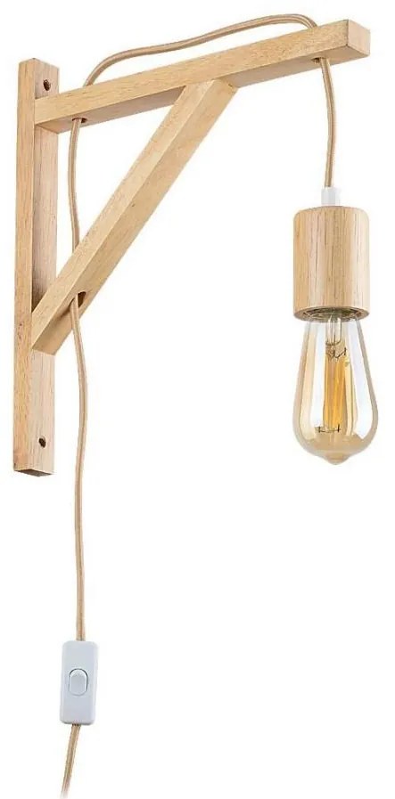 Rabalux 71028 - UBUL fali lámpa 1xE27/60W/230V bükk