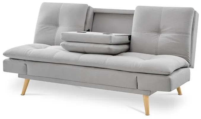 Háromszemélyes Kanapé, Szürke Szövet. ASB-4720 SIL2