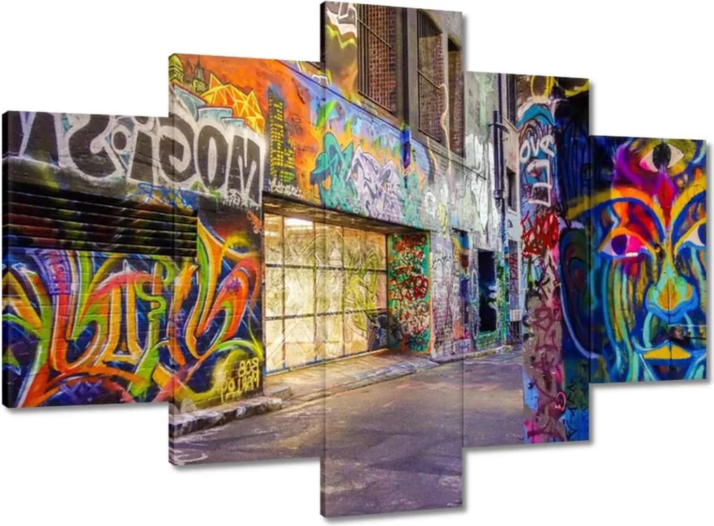 Festmények 150x105 Graffitti falfestmény