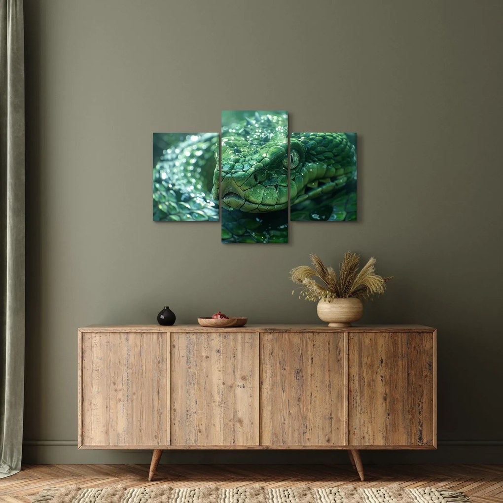 Kép - Egy kígyó portréja (90x60 cm)