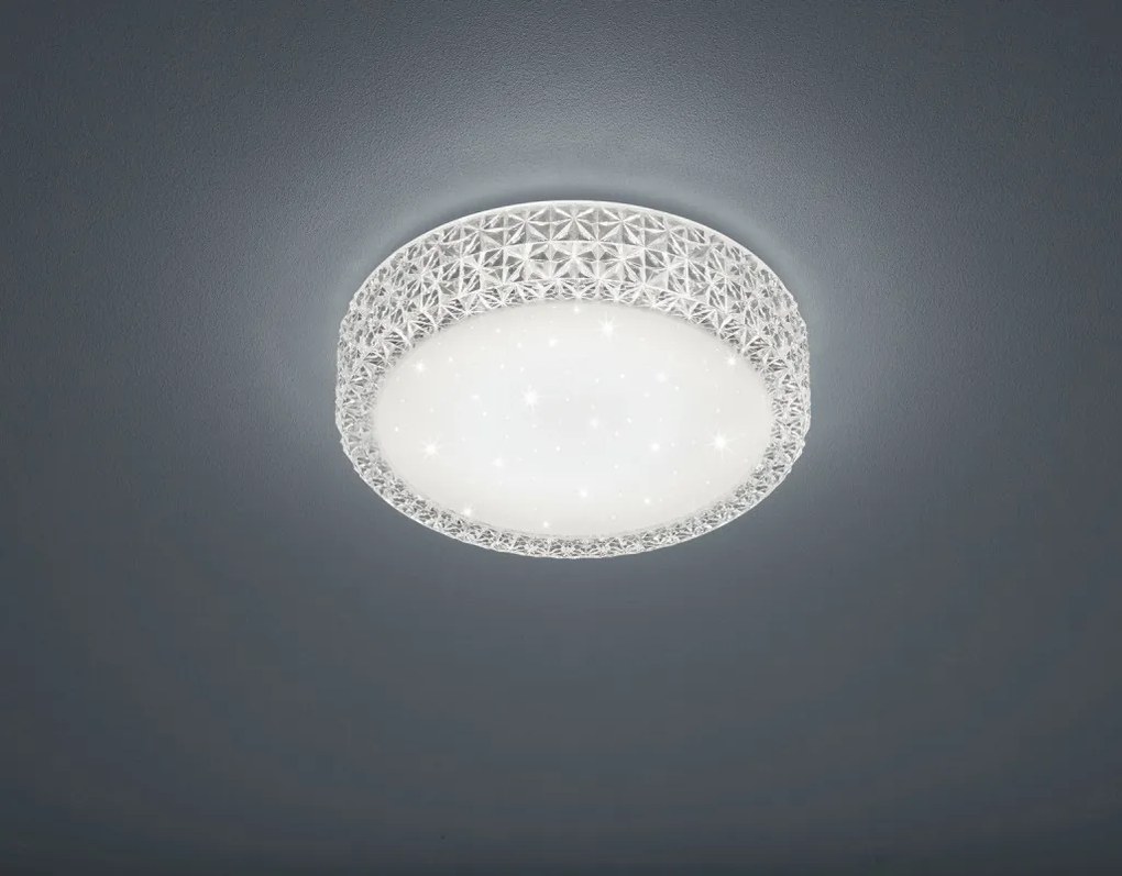 TRIO R62421100 PEGASUS Kerek Mennyezeti Lámpa Fehér LED IP20