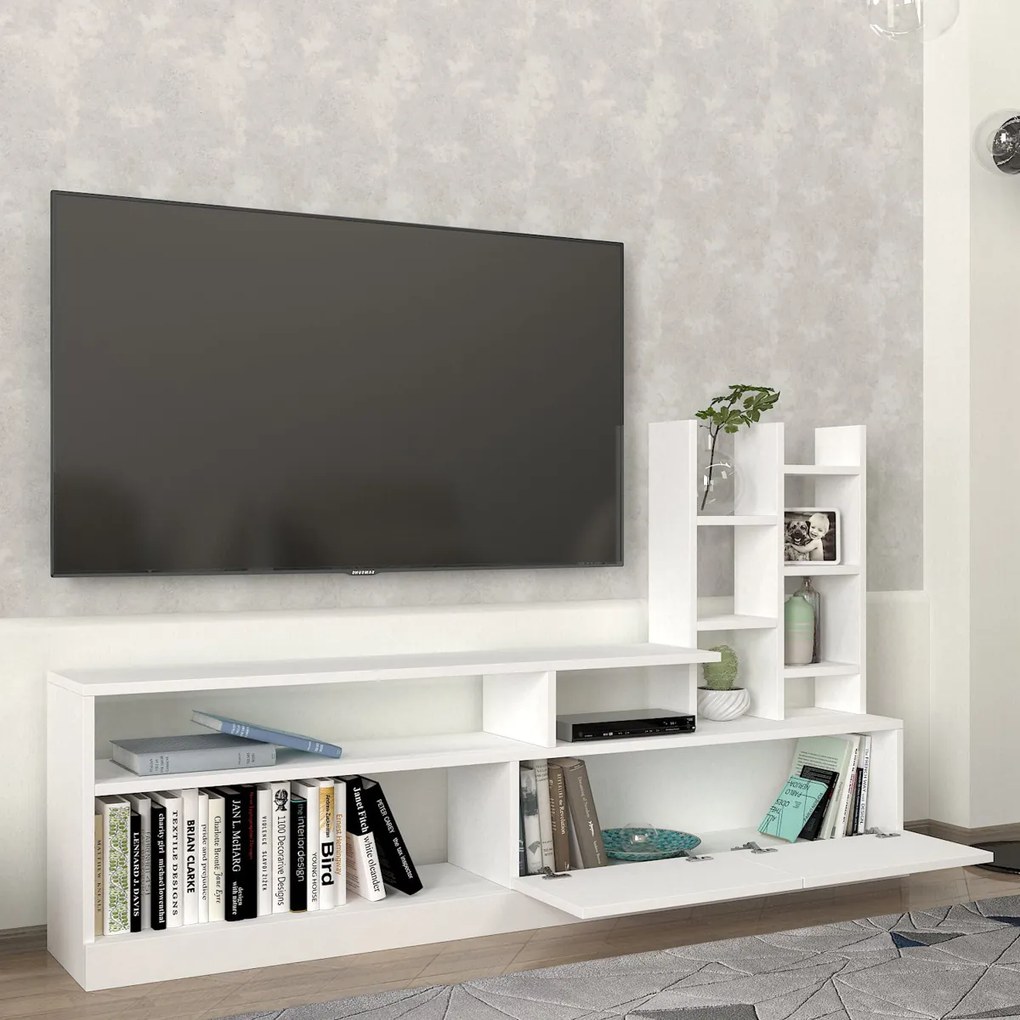 TV asztal Dolunay Fehér