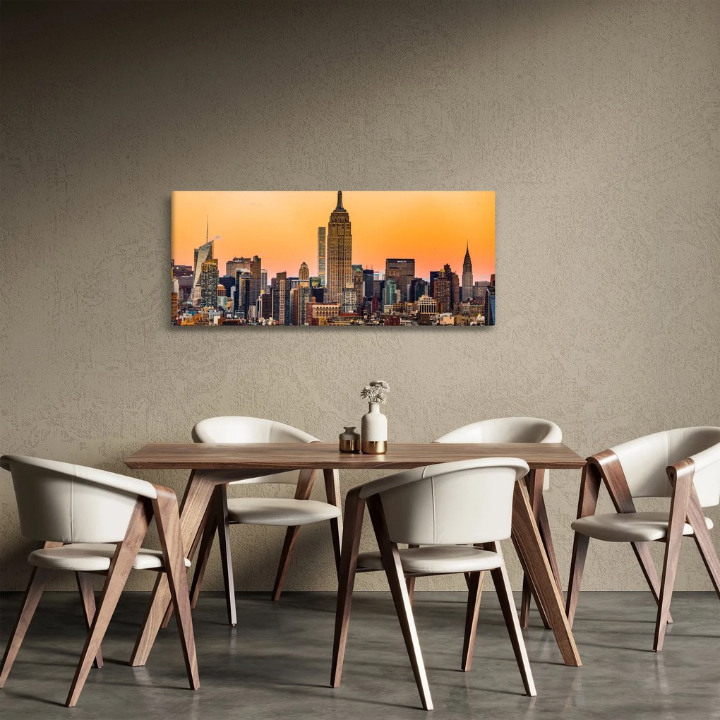 New York képe (120x50 cm)