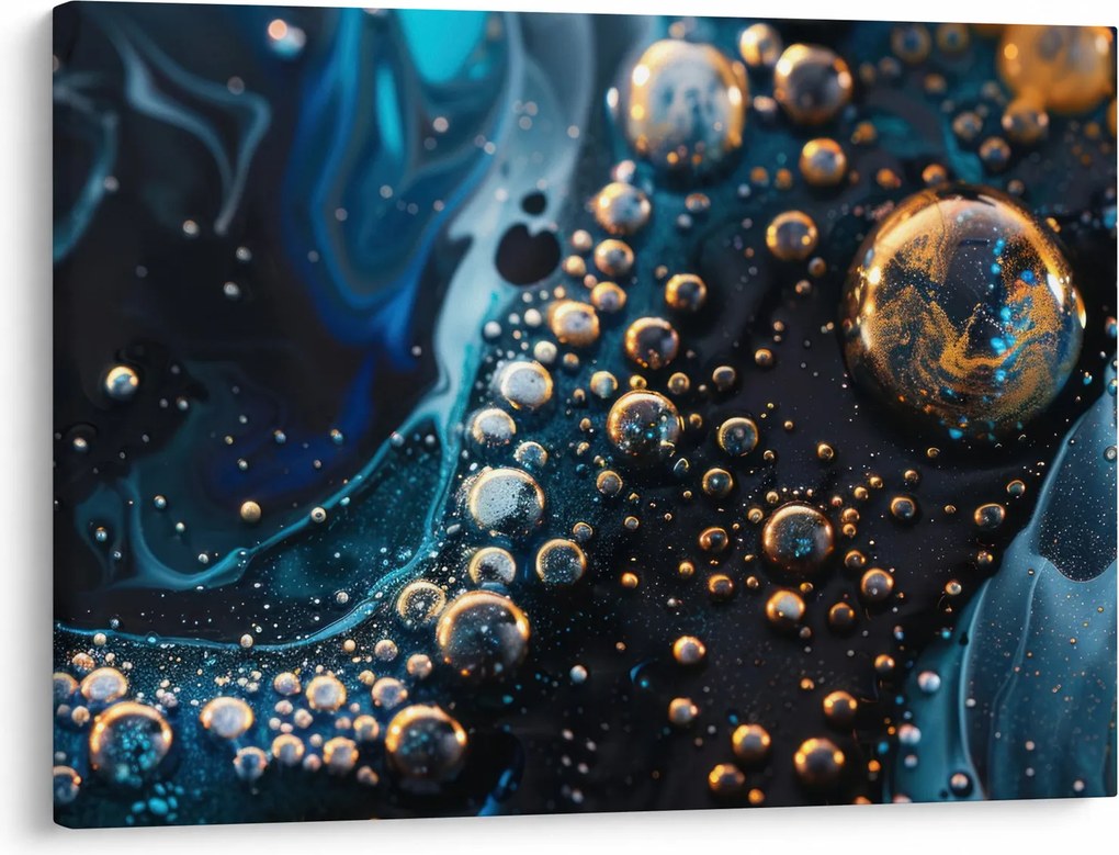 Kép - Tintacseppek (70x50 cm)