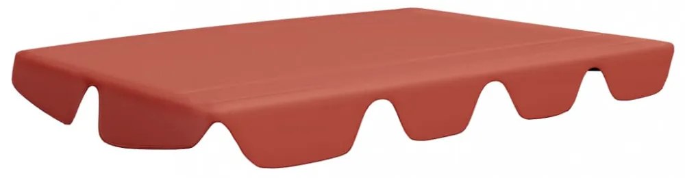 terrakotta csere ponyva kerti hintaágyhoz 188/168 x 145/110 cm