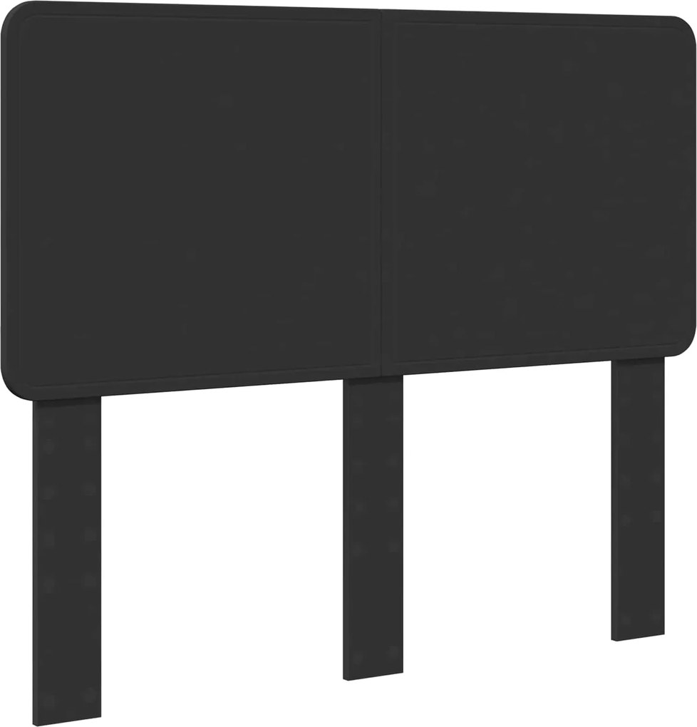 vidaXL Fejtámla Fekete tölgy 120 cm Faanyag