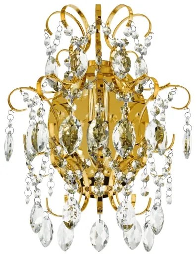 Eglo 39604 - Fali lámpa FENOULLET 1xE14/25W/230V arany