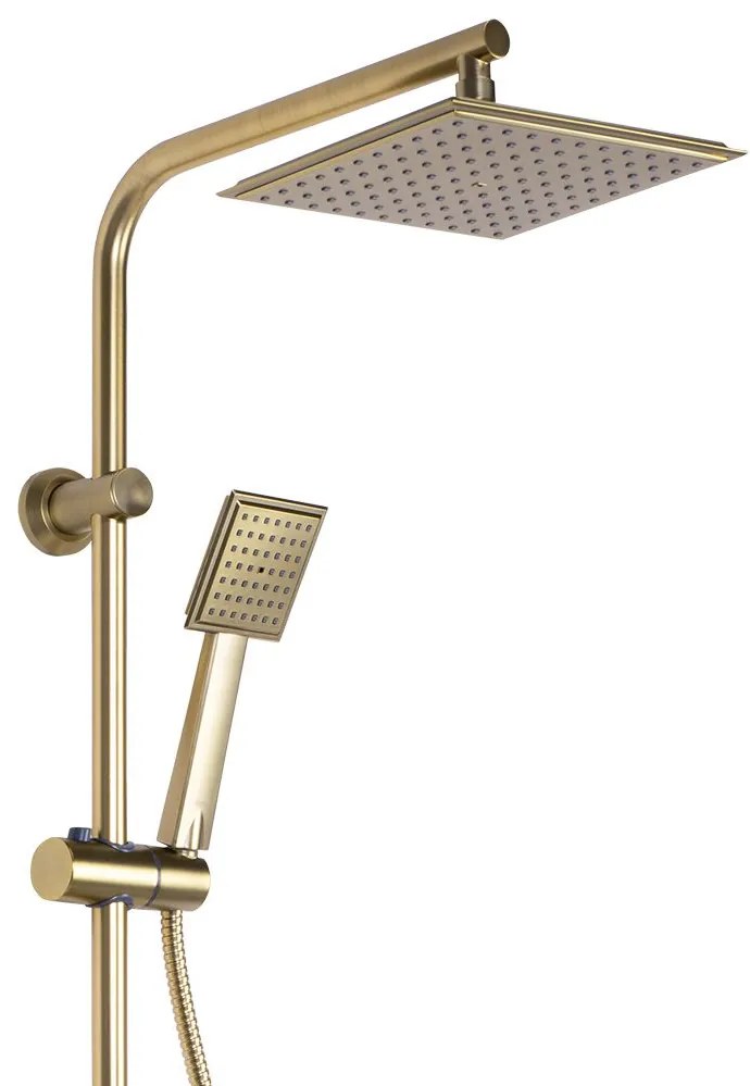 Zuhanyszett Rea Bravo Brush Gold