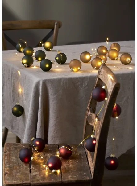 Eglo 411558 - LED karácsonyi fényfüzér BLISS 22xLED/3xAA 2,6m meleg fehér