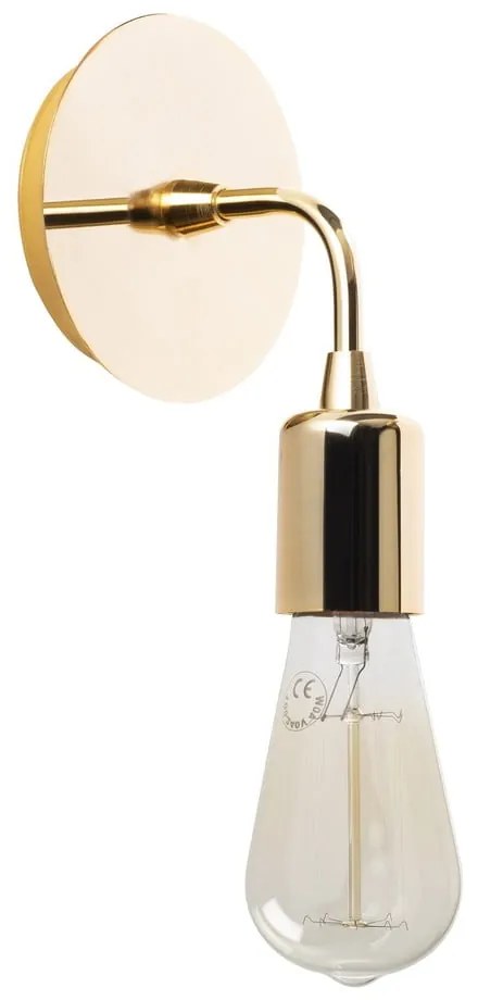 Aranyszínű fali lámpa Harput – Opviq lights