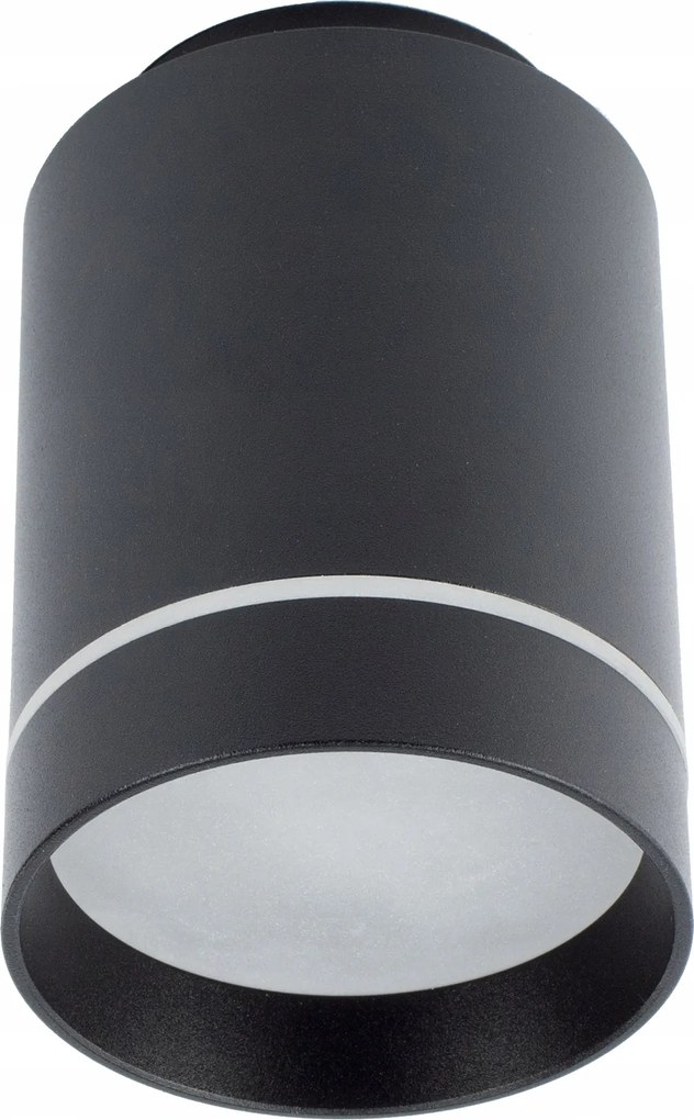 Falra Szerelhető Halogén Lámpatest Led Cső GU10 Fekete